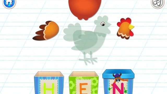 Буква H. Играем и учим Английский алфавит. Логопедический мультик для детей. Обучающие игры. смотреть онлайн