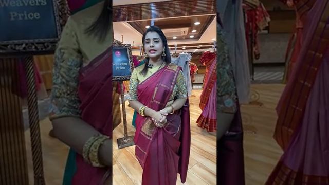 EXCLUSIVE KANCHI PATTU SAREES COLLECTION @WEAVERS PRICE VALID FOR 24HRS ONLY BRAND MANDIR LIVE смотреть онлайн