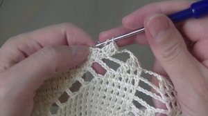 Салфетка " Нежность ". Часть 7.