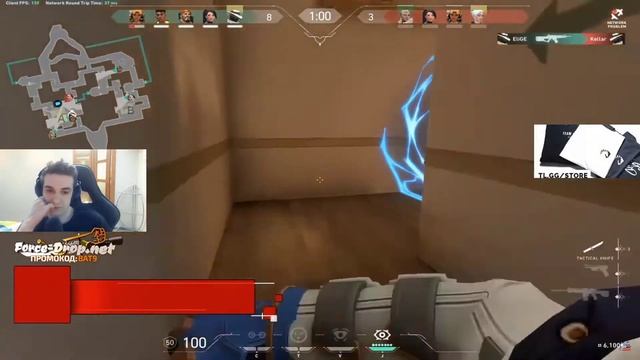 ЭВЕЛОН СМОТРИТ: Valorant WTF Moments 6 (ft. S1mple, ScreaM, Brax)