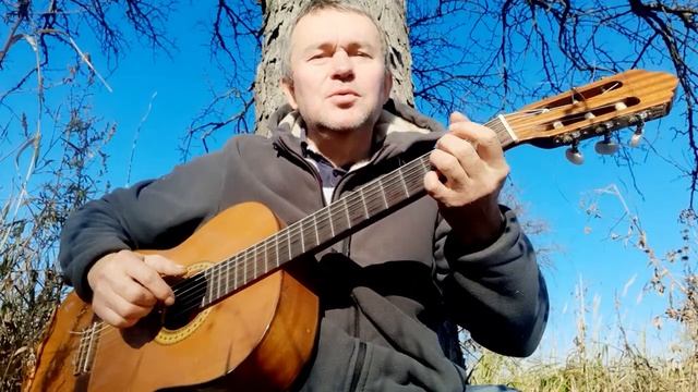 Сидя на красивом холме. Песня БГ. Кавер. Бадхи.