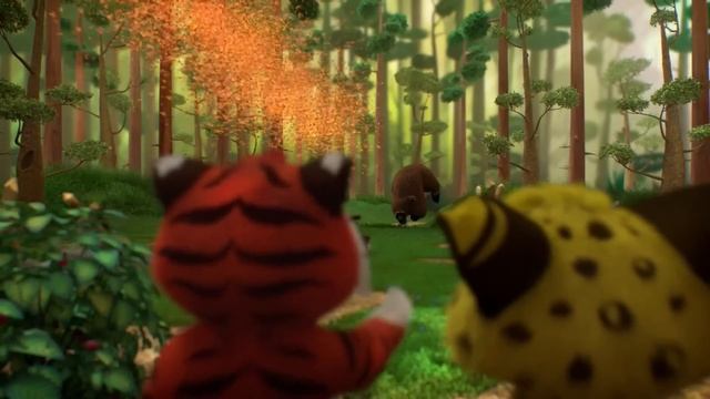 LEO And TIG 🦁 🐯 The Best Runner 🐢 NEW EPISODE 💚 Moolt Kids Toons Happy Bear