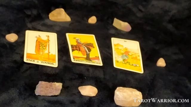 Page of Wands, Knight of Pentacles & 6 of Cups Tarot Reading смотреть онлайн