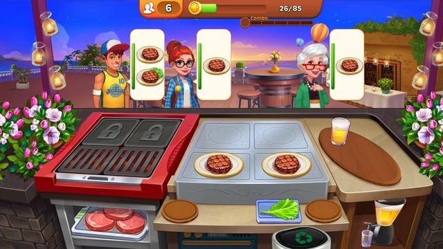 Cooking Madness - A Chef's Restaurant Games Android Gameplay Level 1-6 @Jasmine Gamin1(4) смотреть онлайн