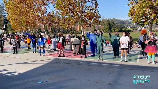 2021 Nesbit Halloween Flash Mob - Spooky, Scary, Skeletons смотреть онлайн