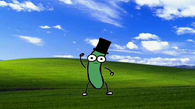 pickle dancing on the windows xp background смотреть онлайн