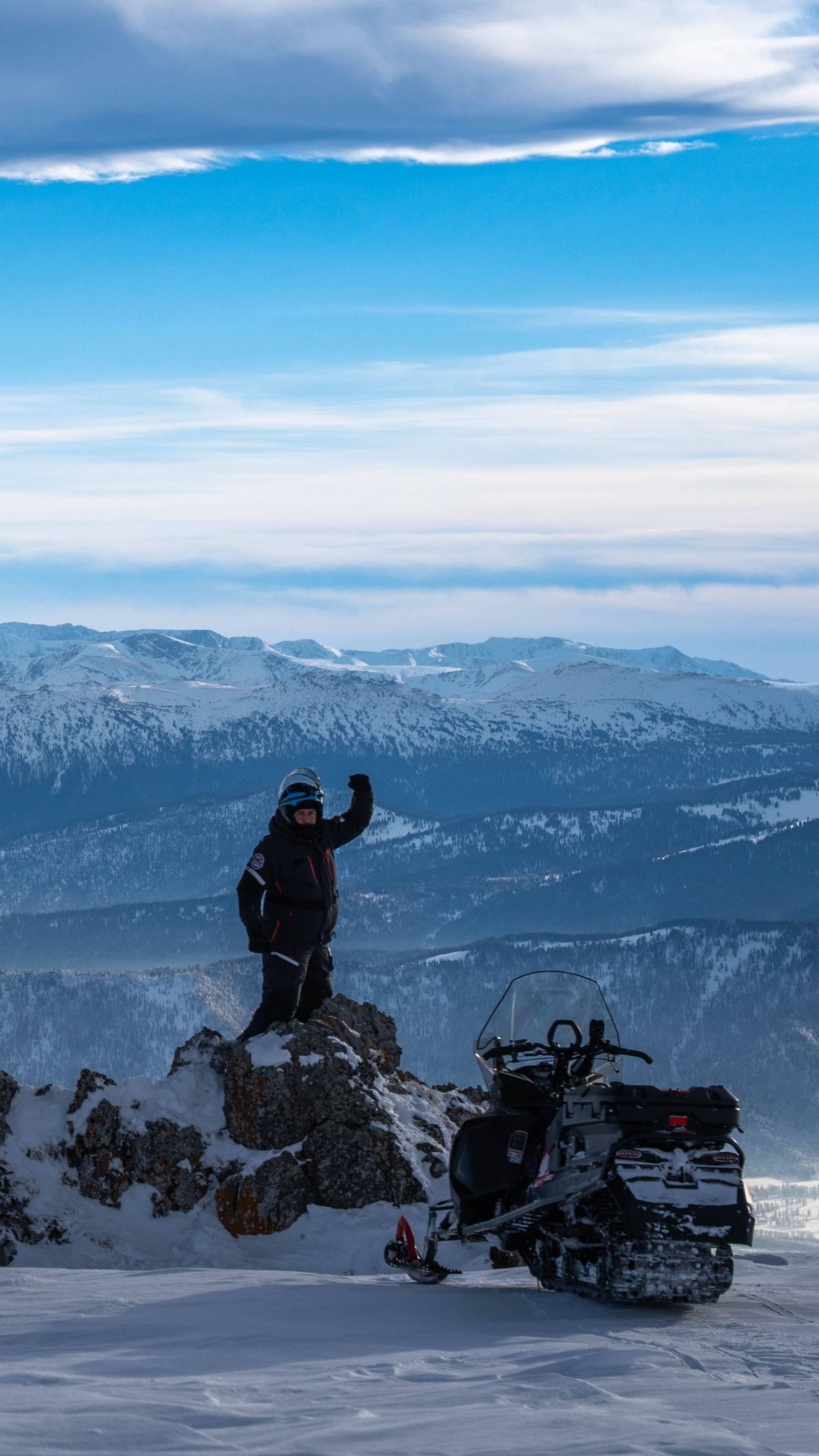Снегоходные путешествия на Алтае I Аренда снегоходов I ROCKY TRAVEL #snowmobile #snow #altay смотреть онлайн