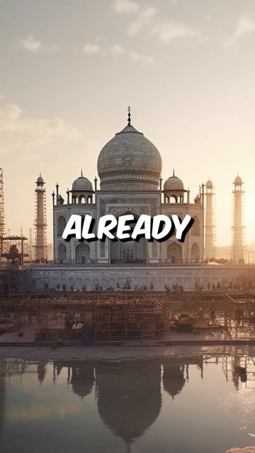 Black Taj Mahal That Wasn't Built! 😲🕌👑#tajmahal #history #shorts #legends #mughalempire #empire смотреть онлайн