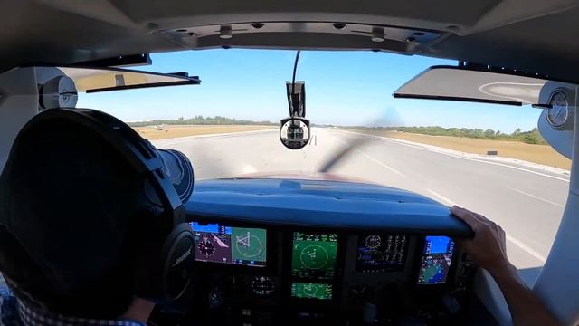 Cessna U206G Stationair Take Off At Lantana Airport