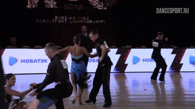 Timur Filatov - Almira Alexanian RUS, Pasodoble | ROC 2018 WDSF Open Youth Latin смотреть онлайн