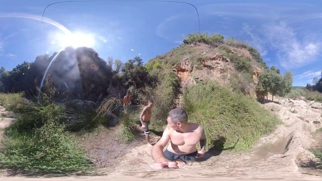 Ruta de las tres cascadas, Anna, Valencia, Spain. Part 1. 360° video смотреть онлайн
