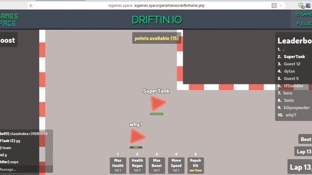 НОВАЯ ИО ИГРА DRIFTIN.IO смотреть онлайн