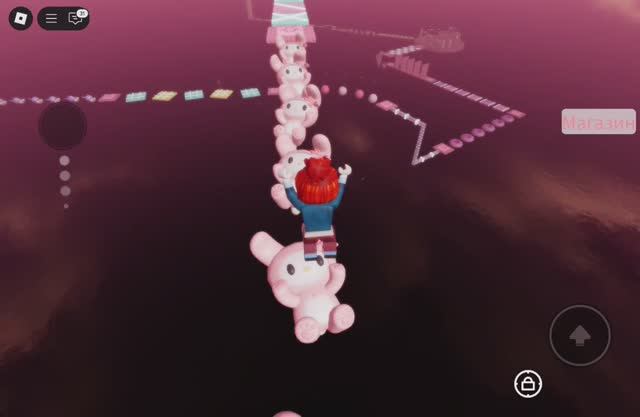 Сладкий мир. Проходим препятствия. Роблокс. Игры. Майнкрафт. Давай поиграем. смотреть онлайн