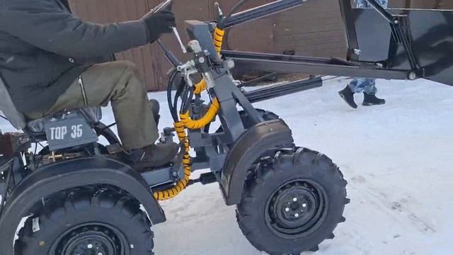 Отправка мини-погрузчика ТОР-35 Северодвинск смотреть онлайн