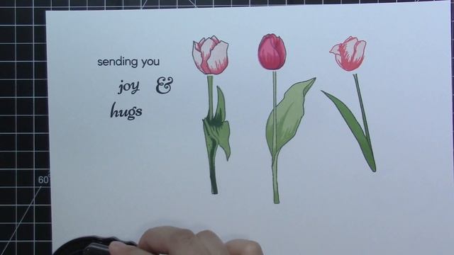 Altenew Stamps Intro - Tulip смотреть онлайн