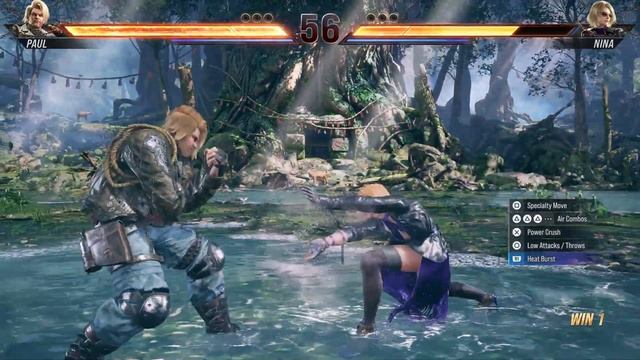 TEKKEN 8 - PAUL PHOENIX VS NINA FULL FIGHT (PS5) смотреть онлайн