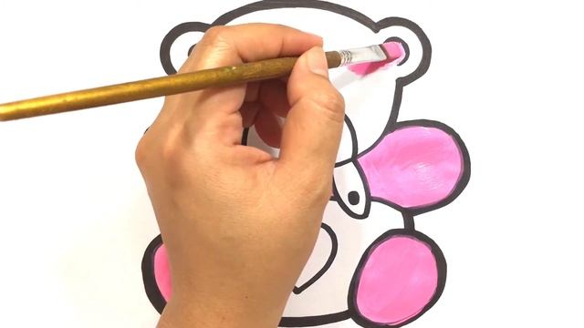 Рисунок медведя для детей | Bolalar uchun ayiq rasm chizish | Drawing a bear for children смотреть онлайн