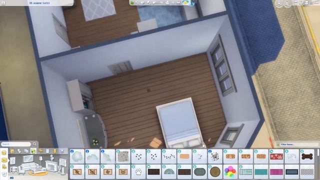 The Sims 4: San Myshuno Apartment Makeover || 2B Jasmine Suites смотреть онлайн