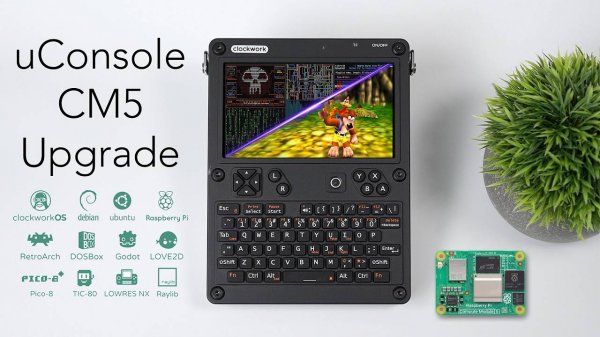 This DIY Handheld Linux PC Gets A CM5 Upgrade! 🚀