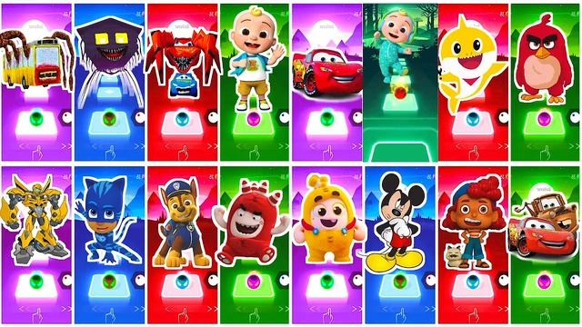 Tiles hop Video Megamix 🆚 Baby Shark Friends 🆚 Cocomelon 🆚 Pinkfong 🎶 Who Will Win#84 смотреть онлайн