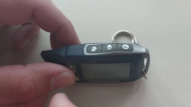 Функции брелка сигнализации Tomahawk. Настройка времени. смотреть онлайн