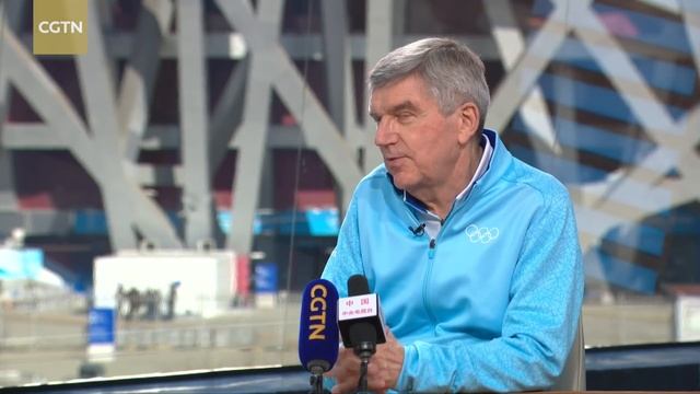 IOC President Thomas Bach on China's Olympic achievements смотреть онлайн