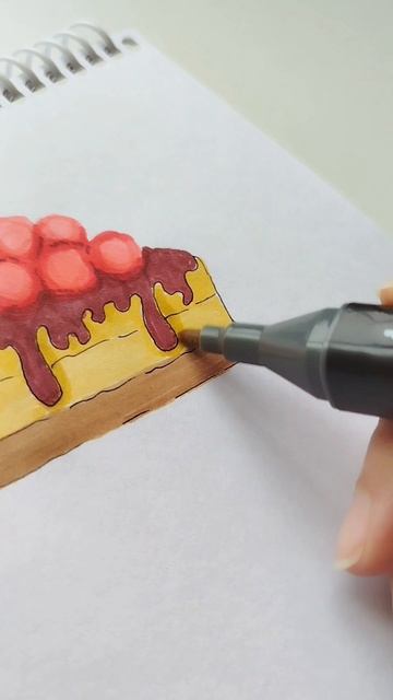 Рисую маркерами вкусняшку смотреть онлайн