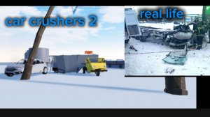 аварии на реальных событиях в car crushers 2          часть 2