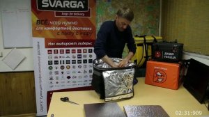 Как собрать термосумку Svarga. Собираем термосумку вместе с Вами. Рассказываем о ньюансах сборки