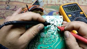 Ремонт компьютерного блока питания .