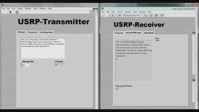 Error Performance of Single Half-Duplex Relay System using NI USRP смотреть онлайн