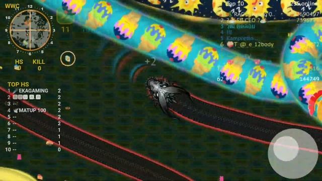 Worm World Connect - Wormate.io Mobile - Wormate Io Best Gameplay - 😱 #WWC_4