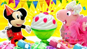 Свинка Пеппа заболела на день рождения!  Видео для малышей про игрушки