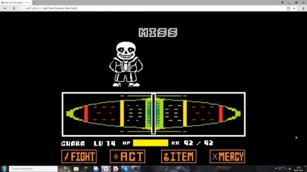 Bad time simulator-Плохое время симулятор играем с Сансом!