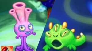 Водоольган и Трихлуг - Остров Гамма-Воды (День/Ночь)