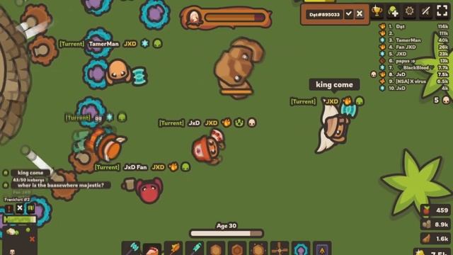 Taming Io - We Killed Boss By Turrent In Taming Io