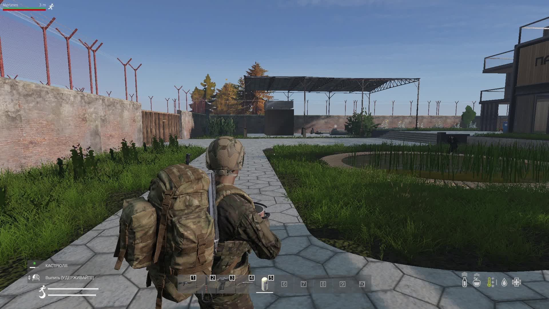 Начало выживание на сервере Entropy DayZ PVE