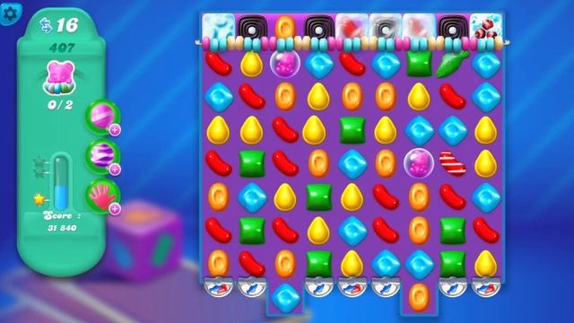 Candy Crush Soda Saga Level 407 смотреть онлайн