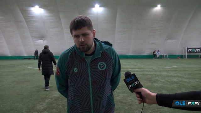 Зимний турнир ОЛЕ Пари 8х8. РосОхрана - Арктик Телеком 1:2. Интервью смотреть онлайн