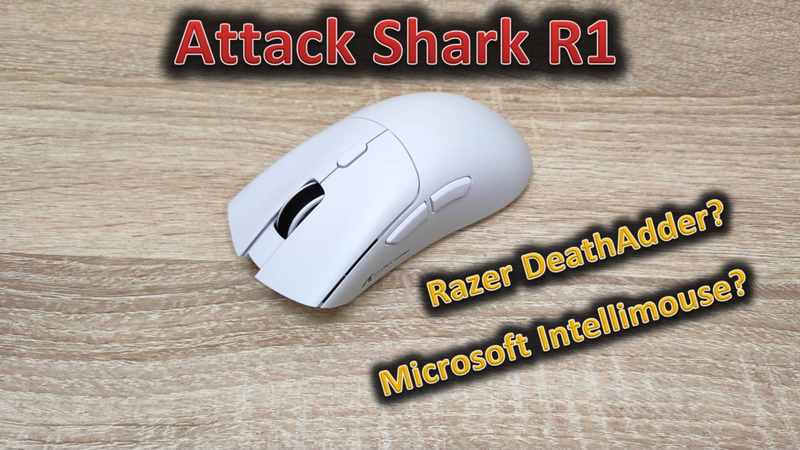 Для скучающих по Microsoft Intellimouse: обзор мыши Attack Shark R1 смотреть онлайн