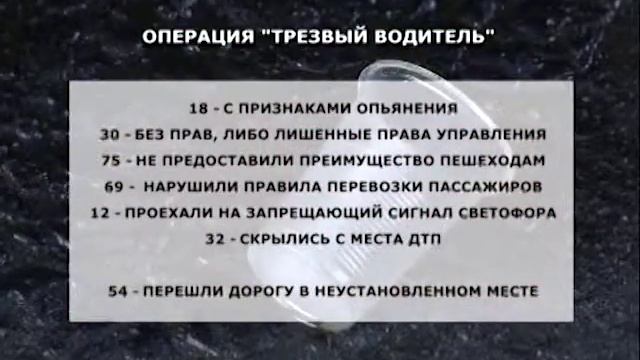 ОПЕРАЦИЯ "ТРЕЗВЫЙ ВОДИТЕЛЬ" смотреть онлайн
