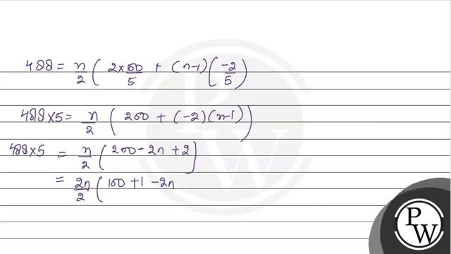 If the sum of the series \( 20+19 \frac{3}{5}+19 \frac{1}{5}+18 \frac{4}{5}+\ldots . \). upto \(... смотреть онлайн