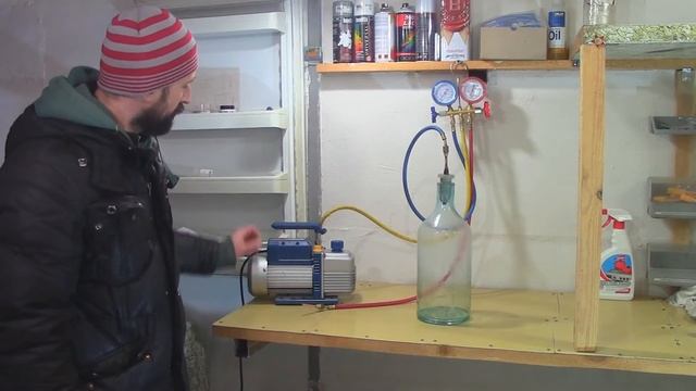 Курсы холодильщиков 7. Вакуумный насос. Как вакуумировать холодильник смотреть онлайн