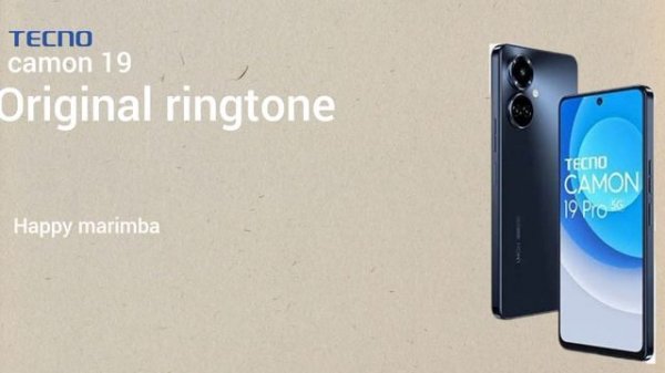Tecno camon 19 original ringtone