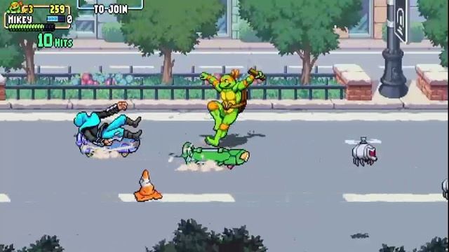 Кто сильнее – Леонардо или Рокстеди? Первые бои в TMNT: Shredder's Revenge! 🐢💥