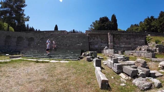 Walk around the Asklepion - Kos смотреть онлайн