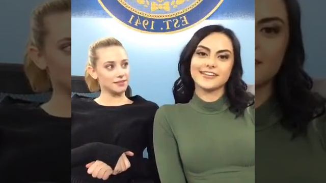 Camila Mendes and Lili Reinhart Answering Fan Questions смотреть онлайн