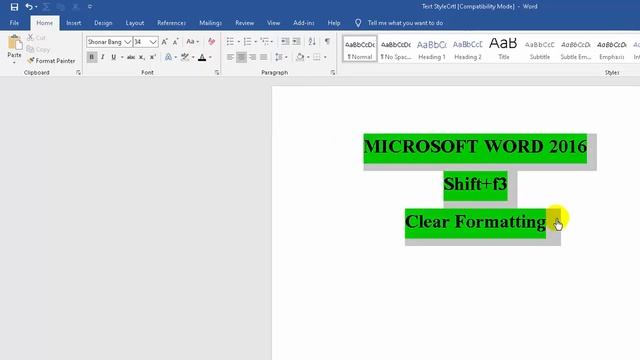 How to use Change Case and clear all Formatting? смотреть онлайн
