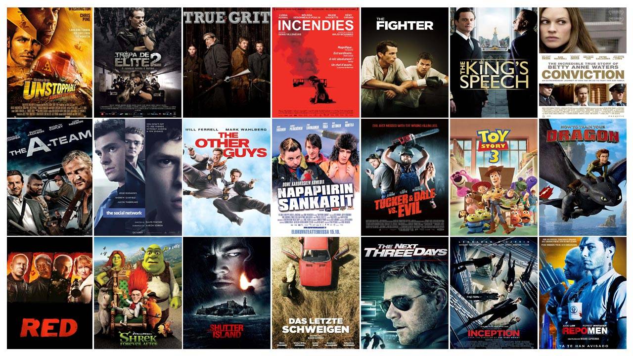 Лучшие фильмы 2010 года смотреть онлайн