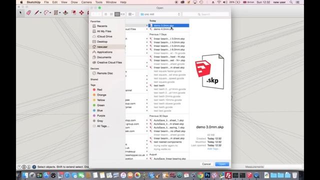 SketchUp to Laser Cutter Pt.2: 3D parts смотреть онлайн